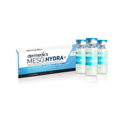 Serumas kapsulėje Dermedics MESO HYDRA+, 5 ml