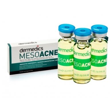 Serumas kapsulėje Dermedics Mesoacne, 5 ml