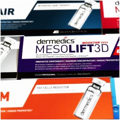 Serumas kapsulėje Dermedics MESOLIFT-3D, 5 ml x 10vnt. 2