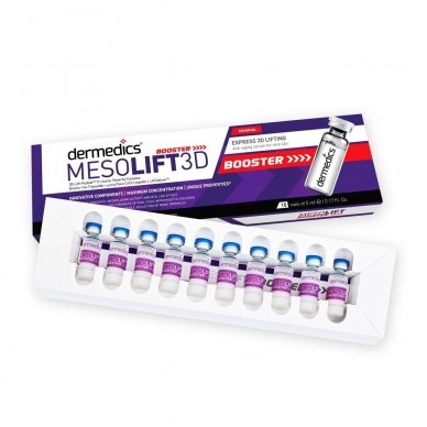 Serumas kapsulėje Dermedics MESOLIFT-3D, 5 ml x 10vnt. 1