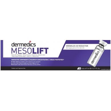 Serumas kapsulėje Dermedics Mesolift, 5 ml x 10vnt. 2