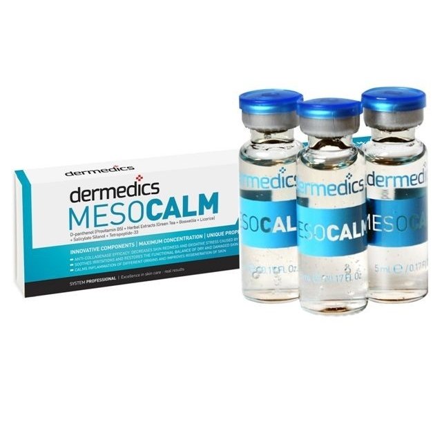 Сыворотка в капсулах Dermedics Mesocalm, 5 мл Сыворотка в капсулах Dermedics Mesocalm, 5 мл