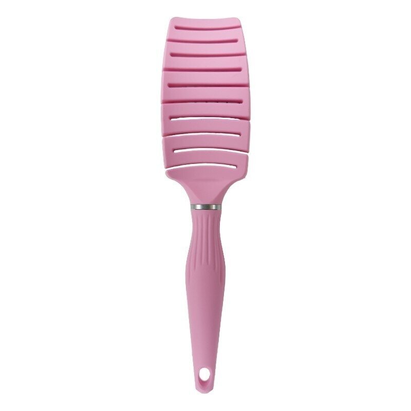 Šepetys plaukams OSOM Professional Flexible Hair Brush, rožinės spalvos, 265 mm 1 Šepetys plaukams OSOM Professional Flexible Hair Brush, rožinės spalvos, 265 mm 1