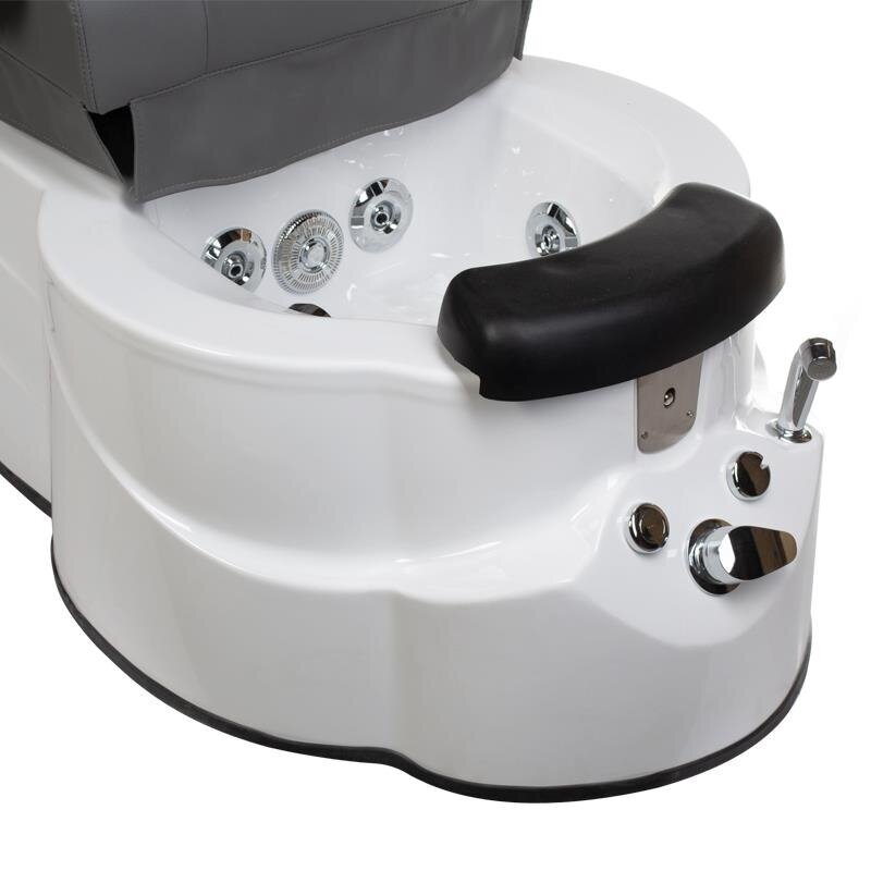 SPA pedikiūro krėslas BR-3820D, pilkas 7 SPA pedikiūro krėslas BR-3820D, pilkas 7