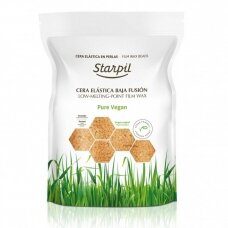 Starpil Elastingas veganiškas vaškas granulėse Pure Vegan Elastic Wax, 1000gr