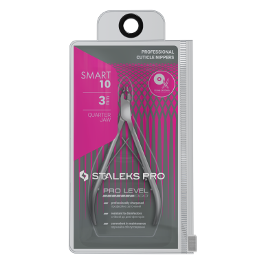STALEKS professional cuticle nippers Smart 10, 3mm