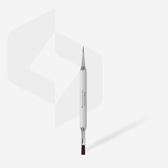 Staleks Exclusive dvipusis gelio teptukas 10mm/10mm Staleks Exclusive dvipusis gelio teptukas 10mm/10mm