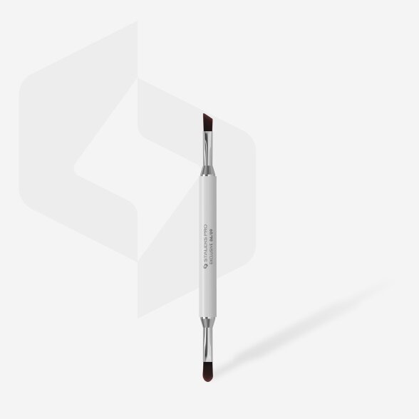 Staleks Exclusive dvipusis gelio teptukas 11mm/9mm Staleks Exclusive dvipusis gelio teptukas 11mm/9mm