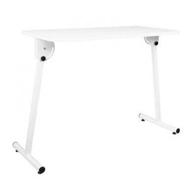 Sulankstomas manikiūro stalas, baltos sp.