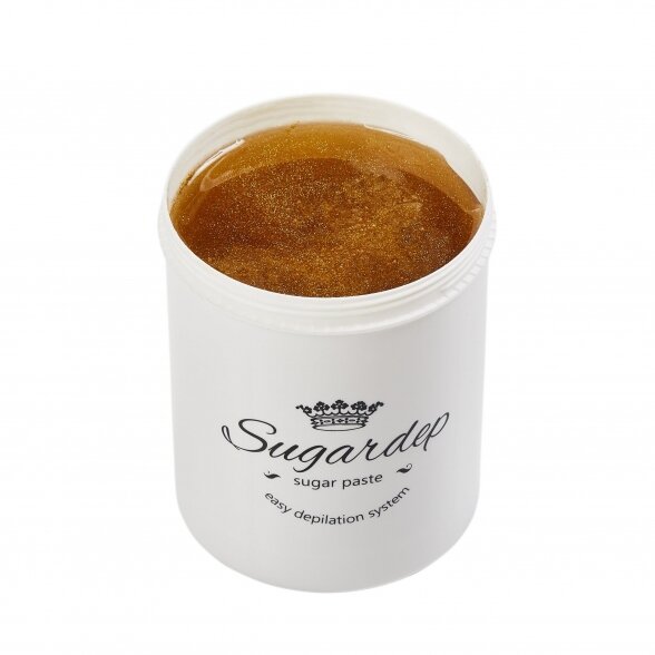 SUGARDEP Сахарная паста с гуммиарабиком и золотой пылью Твердая, 1300г SUGARDEP Сахарная паста с гуммиарабиком и золотой пылью Твердая, 1300г