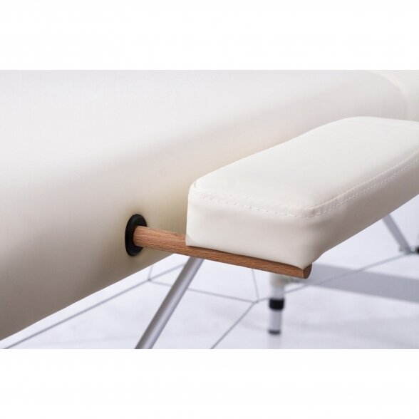 Folding massage table - couch RESTPRO® ALU 2 (M) Cream 7 Folding massage table - couch RESTPRO® ALU 2 (M) Cream 7