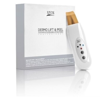 SYIS DERMO LIFT & PEEL отшелушивание кожи золотой ультразвуковой лопаточкой SYIS DERMO LIFT & PEEL отшелушивание кожи золотой ультразвуковой лопаточкой