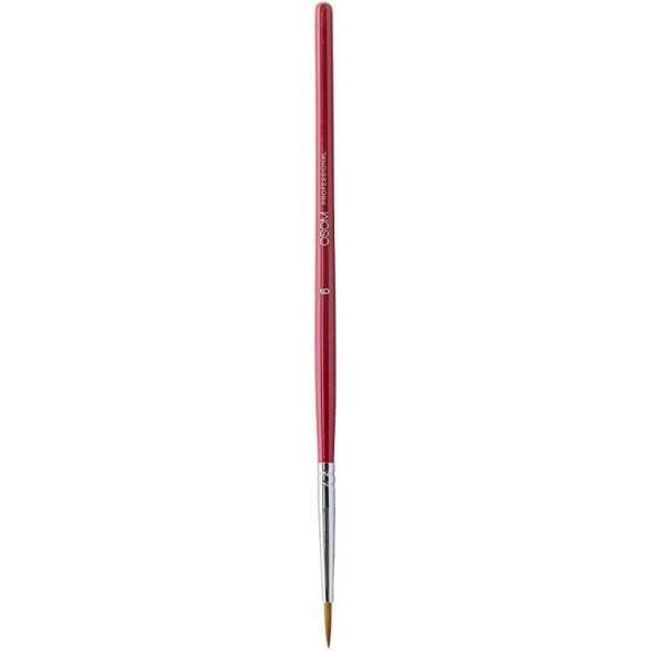 Teptukas nagų dailei Osom Professional Art Brush, 6 dydžio Teptukas nagų dailei Osom Professional Art Brush, 6 dydžio