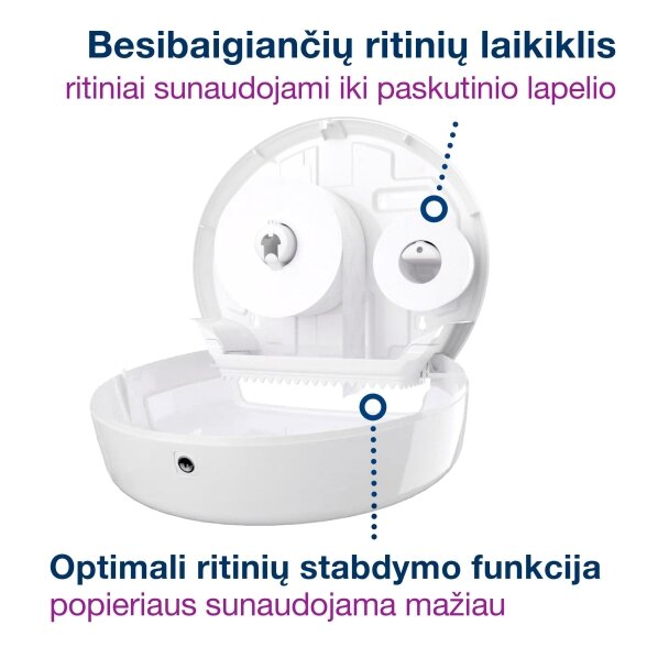 Tork Mini Jumbo Диспенсер для туалетной бумаги 4 Tork Mini Jumbo Диспенсер для туалетной бумаги 4