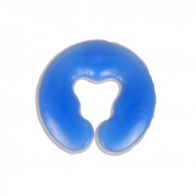 U formos silikoninė veido pagalvė masažui BLUE