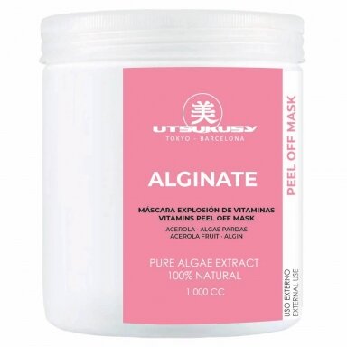UTSUKUSY Alginatinė veido kaukė su Vitaminais, 1000cc UTSUKUSY Alginatinė veido kaukė su Vitaminais, 1000cc