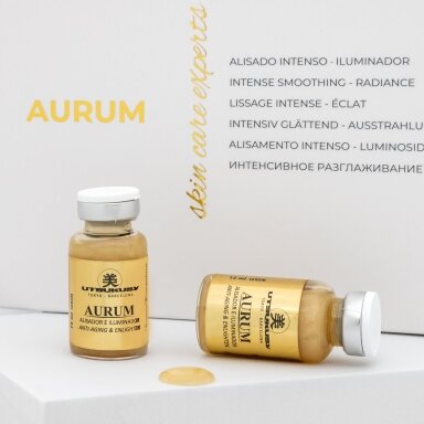 Utsukusy AURUM GOLD sterilus serumas ampulėje, 2 vnt, po 15ml Utsukusy AURUM GOLD sterilus serumas ampulėje, 2 vnt, po 15ml