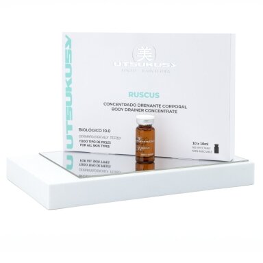Utsukusy BIOLOGIC 10.0 RUSCUS koncentratas kūno drenavimas ir dekongestacija Utsukusy BIOLOGIC 10.0 RUSCUS koncentratas kūno drenavimas ir dekongestacija