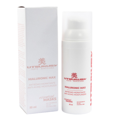 Utsukusy drėkinanti veido kaukė HYALURON MAX, 50ml Utsukusy drėkinanti veido kaukė HYALURON MAX, 50ml