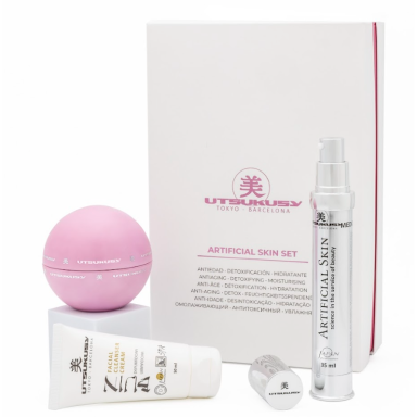UTSUKUSY kasdienis odos priežiūros rinkinys ARTIFICIAL SKIN HOME CARE KIT UTSUKUSY kasdienis odos priežiūros rinkinys ARTIFICIAL SKIN HOME CARE KIT