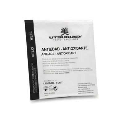 UTSUKUSY lakštinė veido kaukė Antiage, 20ml UTSUKUSY lakštinė veido kaukė Antiage, 20ml