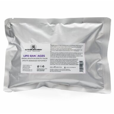 Utsukusy Lipo Bandages KARŠTO EFEKTO kūno bandažai, 5x2 Utsukusy Lipo Bandages KARŠTO EFEKTO kūno bandažai, 5x2