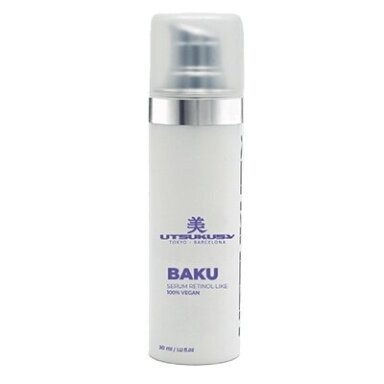Utsukusy raukšlių matomumą mažinantis veido serumas BAKU, 30ml Utsukusy raukšlių matomumą mažinantis veido serumas BAKU, 30ml