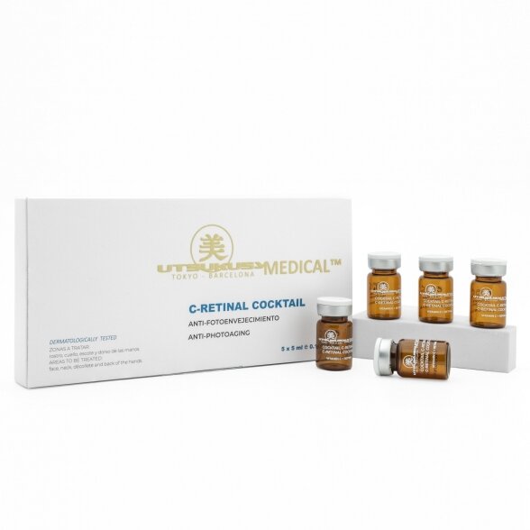Utsukusy Cocktail BIOLOGIC 5.0 serumas C-Retinal skin, 1vnt., 5ml Utsukusy Cocktail BIOLOGIC 5.0 serumas C-Retinal skin, 1vnt., 5ml