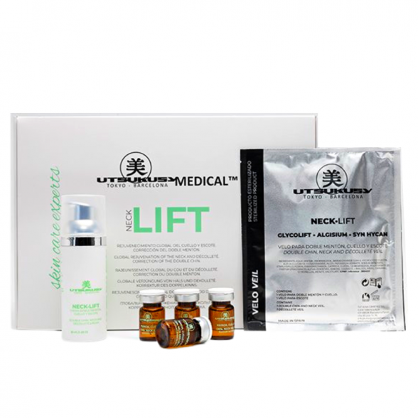 Utsukusy profesionalus rinkinys NECKLIFT dvigubo smakro korekcija ir kaklo stangrinimas Utsukusy profesionalus rinkinys NECKLIFT dvigubo smakro korekcija ir kaklo stangrinimas