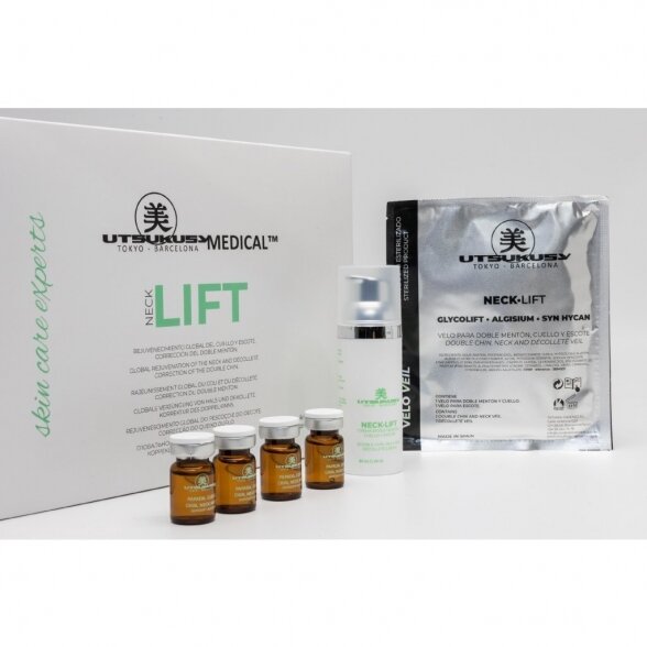 Utsukusy profesionalus rinkinys NECKLIFT dvigubo smakro korekcija ir kaklo stangrinimas 1 Utsukusy profesionalus rinkinys NECKLIFT dvigubo smakro korekcija ir kaklo stangrinimas 1