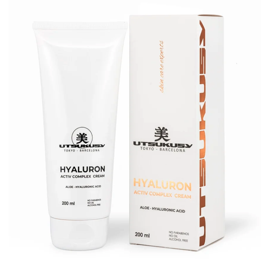UTSUKUSY HYALURON drėkinantis, stangrinantis veido kremas, 200ml