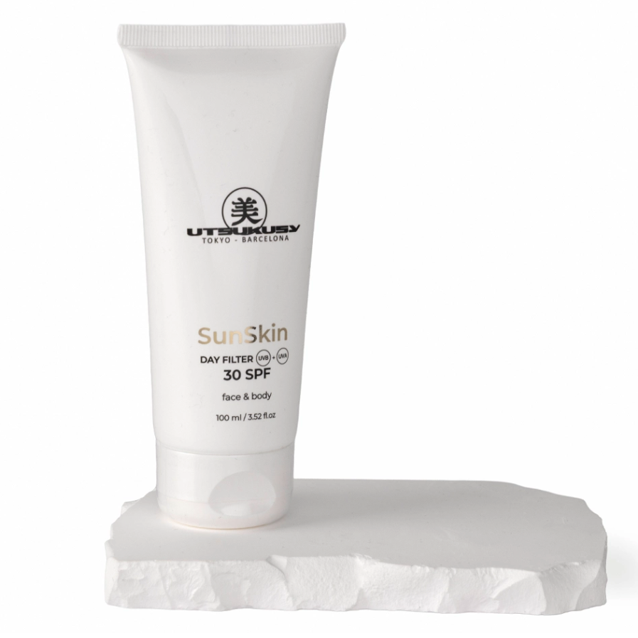 Utsukusy SPF30 veido ir kūno kremas SUN SKIN, 100ml Utsukusy SPF30 veido ir kūno kremas SUN SKIN, 100ml