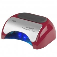 UV lempa nagams LED+CCFL 48W su laikmačiu ir sensoriumi, raudonos sp.