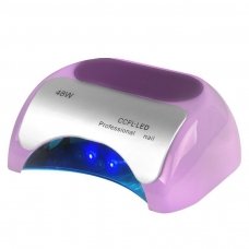 UV lempa nagams  LED+CCFL 48W su laikmačiu ir sensoriumi, violetinės sp.