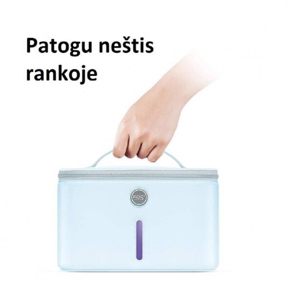 UV LED sanitizatorius P55Y, melsvos spalvos, 24 lemputės 2 UV LED sanitizatorius P55Y, melsvos spalvos, 24 lemputės 2