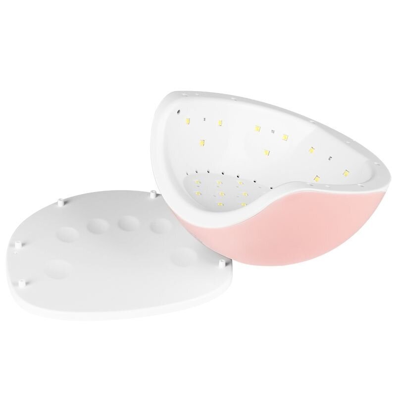 UV LED lempa nagams STAR 5, 48W, rausvos sp. 3 UV LED lempa nagams STAR 5, 48W, rausvos sp. 3