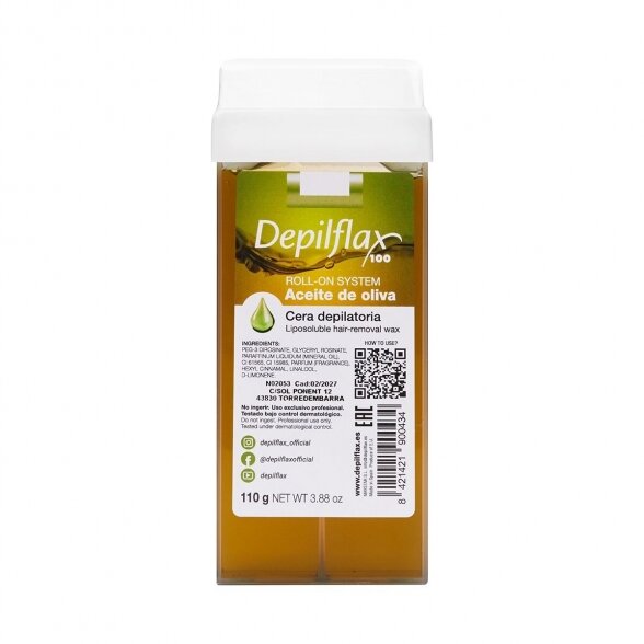 Wax in a cartridge with Olive oil, 110g Wax in a cartridge with Olive oil, 110g