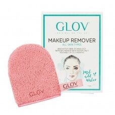 Veido ir makiažo valymo pirštinė GLOV Make up remover Peach