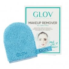 Veido ir makiažo valymo pirštinė GLOV Make up remover Blue
