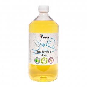 Verana body massage oil Green Lemon, 1000ml