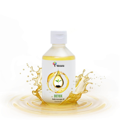 Verana DETOX masažo aliejus, 250ml Verana DETOX masažo aliejus, 250ml