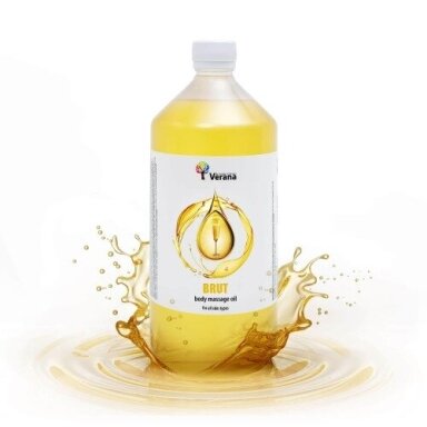 Verana Professional kūno masažo aliejus BRUT, 1000ml