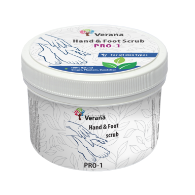 Verana hand and foot scrub PRO-1 (unscented), 800gr