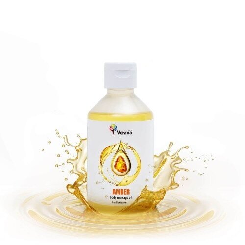 Verana kūno masažo aliejus Gintaras, 250ml Verana kūno masažo aliejus Gintaras, 250ml