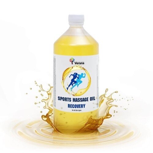 Verana sportinis aliejus masažui RECOVERY, 1000ml