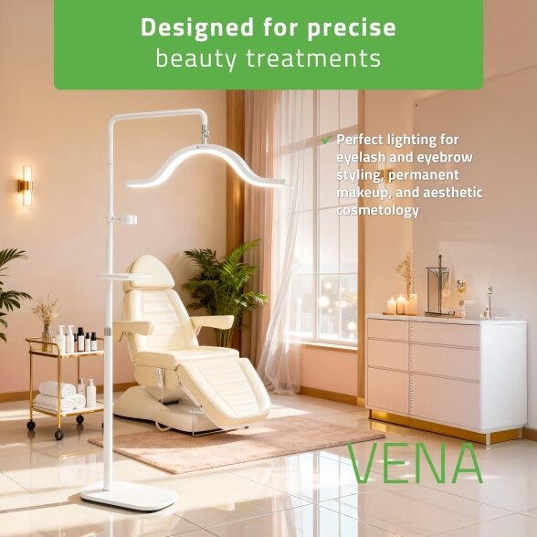Vena Dark cosmetic lamp, white 1 Vena Dark cosmetic lamp, white 1