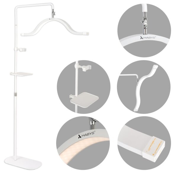 Vena Dark cosmetic lamp, white