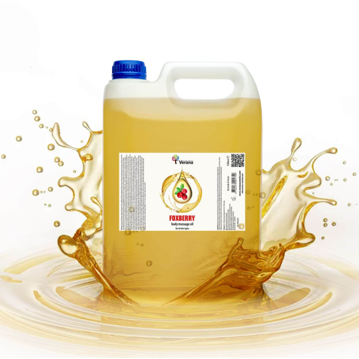 Verana FOXBERRY masažo aliejus, 5000ml Verana FOXBERRY masažo aliejus, 5000ml