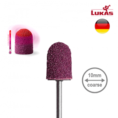 Vienkartiniai abrazyviniai antgaliai Lukas SK THERMO 10 mm coarse, 80grit. Vienkartiniai abrazyviniai antgaliai Lukas SK THERMO 10 mm coarse, 80grit.