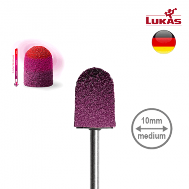 Vienkartiniai abrazyviniai antgaliai Lukas SK THERMO 10 mm medium, 150 gr. Vienkartiniai abrazyviniai antgaliai Lukas SK THERMO 10 mm medium, 150 gr.